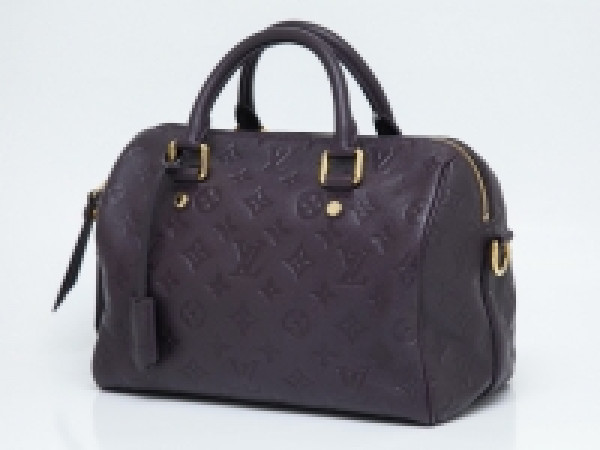 Louis Vuitton Aube Monogram Empreinte Leather Speedy 25 Bandouliere Bag (ตำหนิ : หนังนิ่มลงเล็กน้อย + ไม่มีการ์ด)